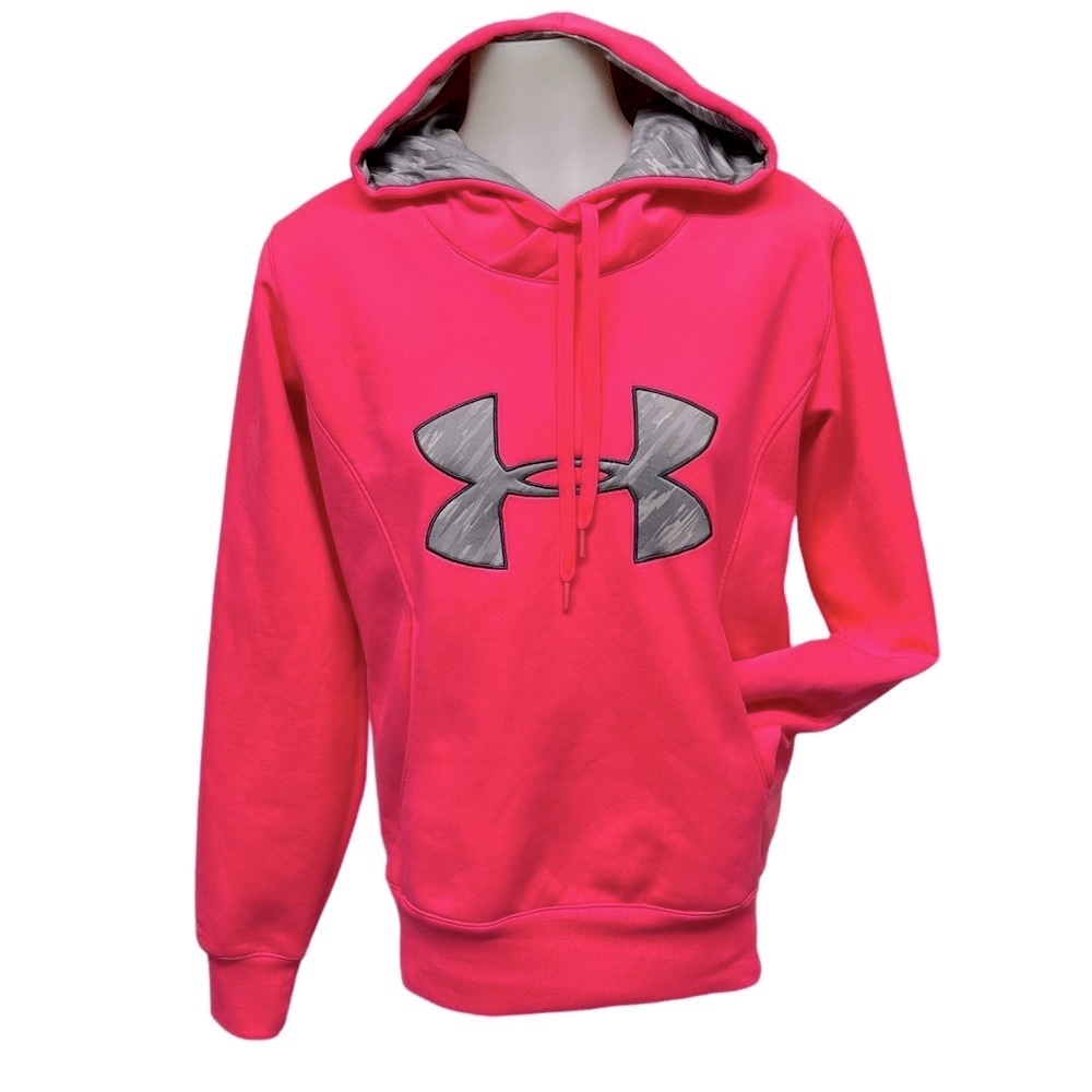 UNDER ARMOUR Breast Cancer Storm Hoodie Cold Gear Sz S